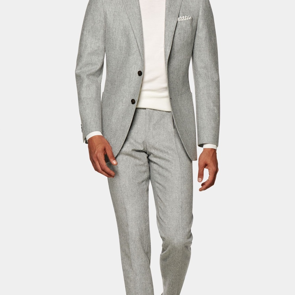Suitsupply Havana 38R light gray suit
